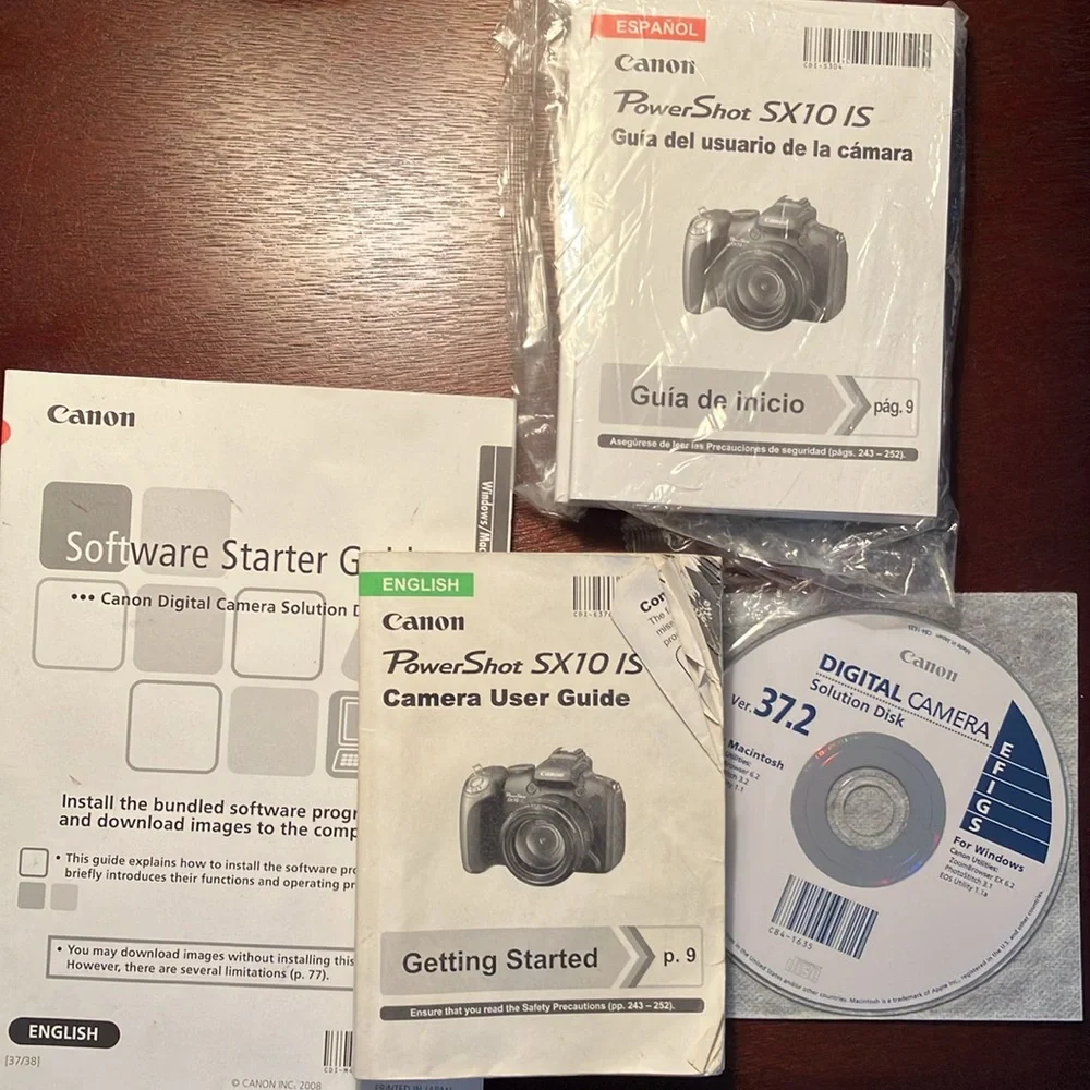 Canon PowerShot SX10 IS 10MP 20xzoom